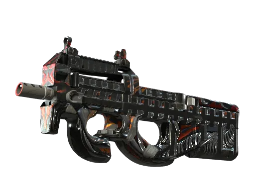StatTrak™ P90 | Vent Rush (Battle-Scarred)