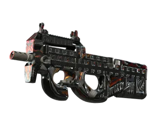StatTrak™ P90 | Vent Rush (Battle-Scarred)