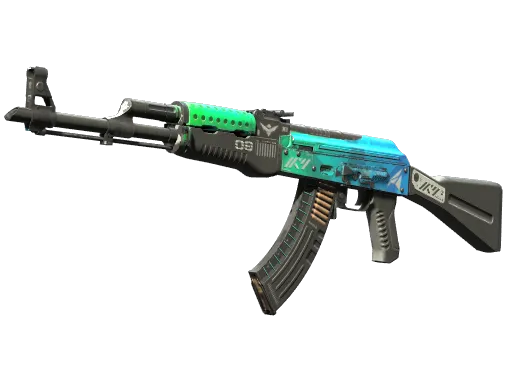 StatTrak™ AK-47 | Ice Coaled (Well-Worn)