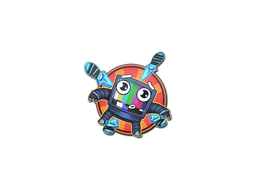 Sticker | TV On Mirage