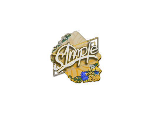 Sticker | s1mple | Rio 2022