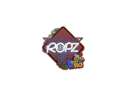 Sticker | ropz (Glitter) | Rio 2022