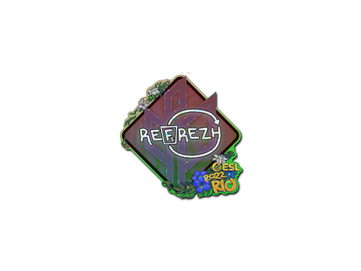 Sticker | refrezh (Glitter) | Rio 2022