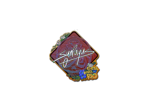 Sticker | SunPayus (Glitter) | Rio 2022