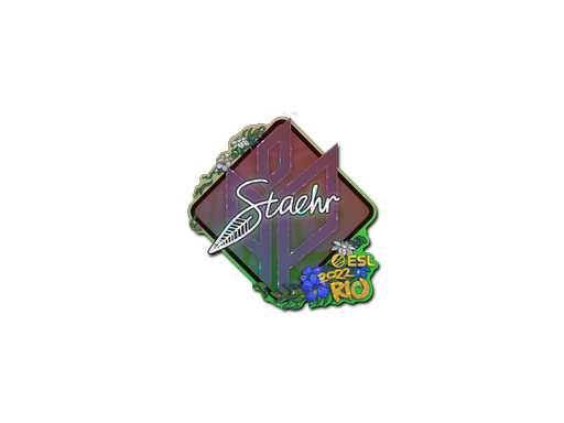Sticker | Staehr (Glitter) | Rio 2022