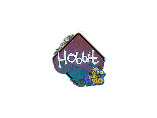 Sticker | Hobbit (Glitter) | Rio 2022