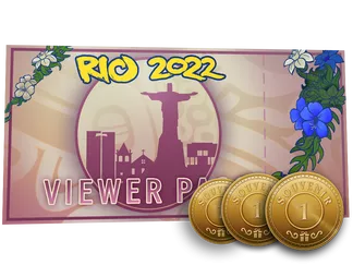 Rio 2022 Viewer Pass   3 Souvenir Tokens