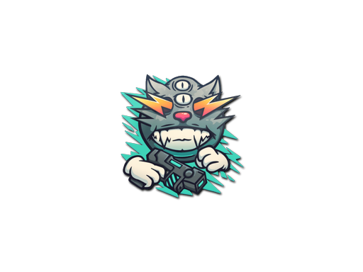 Sticker | Zap Cat