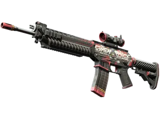 SG 553 | Cyberforce (Minimal Wear)