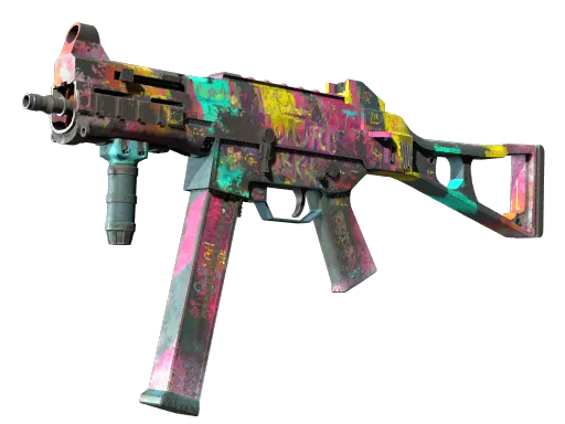 StatTrak™ UMP-45 | Wild Child (Battle-Scarred)