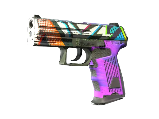 StatTrak™ P2000 | Wicked Sick (Well-Worn)