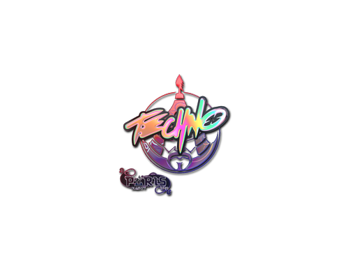 Sticker | Techno4K (Holo) | Paris 2023