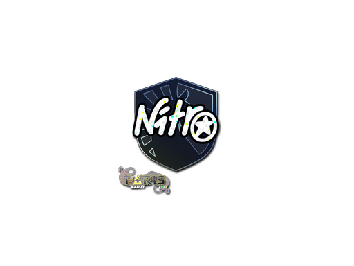Sticker | nitr0 (Glitter) | Paris 2023