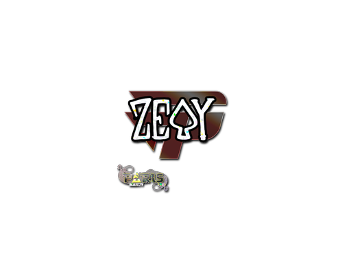 Sticker | zevy (Glitter) | Paris 2023