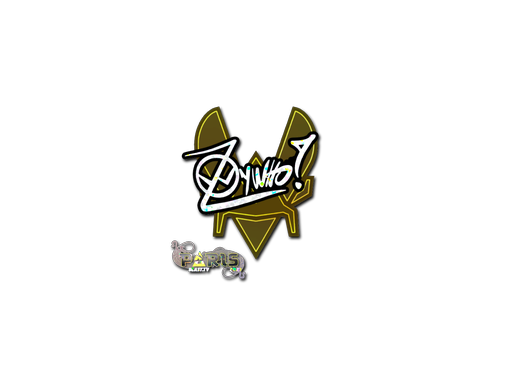 Sticker | ZywOo (Glitter) | Paris 2023