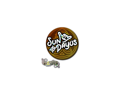 Sticker | SunPayus (Glitter) | Paris 2023