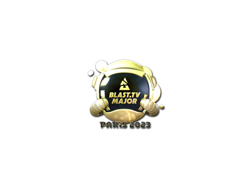 Sticker | BLAST.tv (Gold) | Paris 2023
