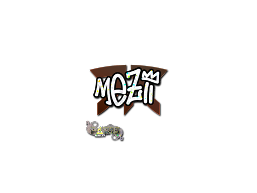 Sticker | mezii (Glitter) | Paris 2023