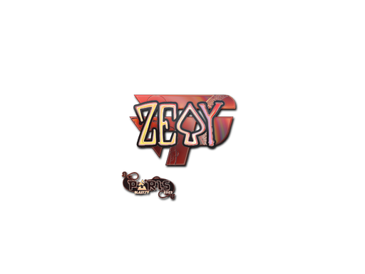 Sticker | zevy (Holo) | Paris 2023