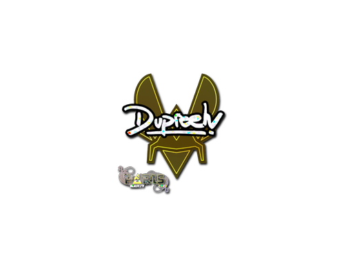 Sticker | dupreeh (Glitter) | Paris 2023