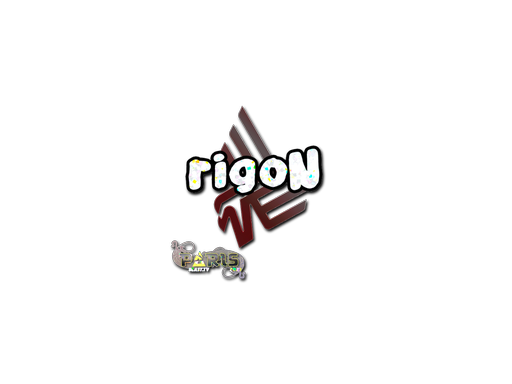 Sticker | rigoN (Glitter) | Paris 2023
