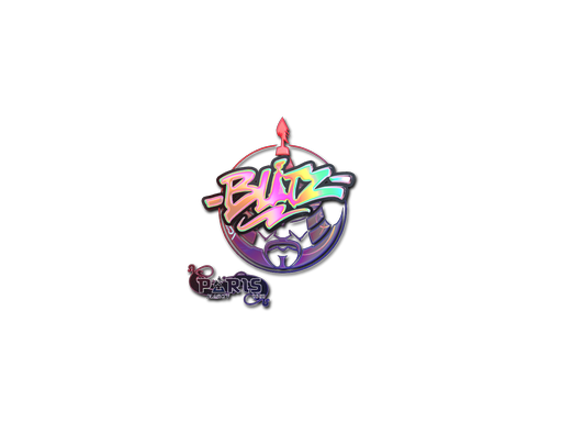 Sticker | bLitz (Holo) | Paris 2023