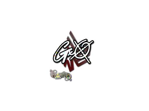Sticker | gxx- (Glitter) | Paris 2023