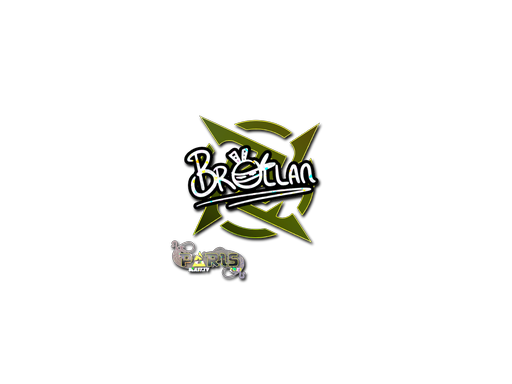 Sticker | Brollan (Glitter) | Paris 2023