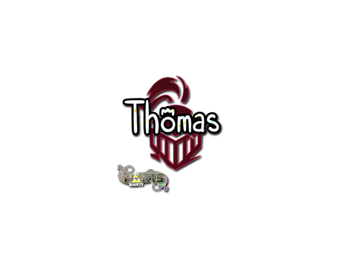 Sticker | Thomas (Glitter) | Paris 2023