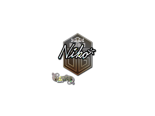 Sticker | niko (Glitter)  | Paris 2023