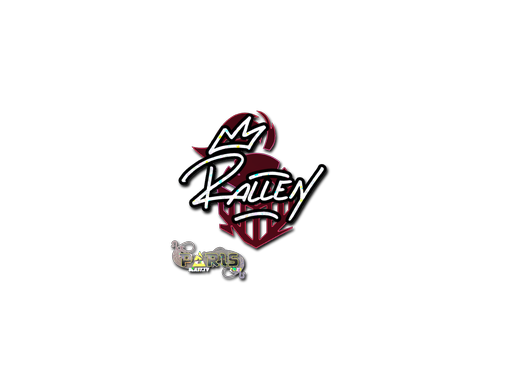 Sticker | rallen (Glitter) | Paris 2023