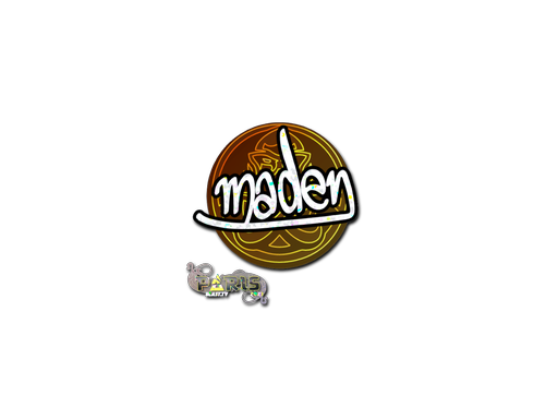 Sticker | maden (Glitter) | Paris 2023