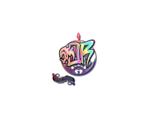 Sticker | sk0R (Holo) | Paris 2023