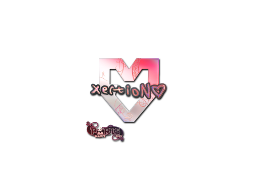 Sticker | xertioN (Holo) | Paris 2023