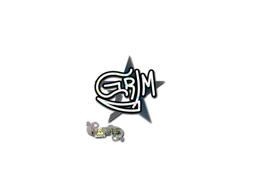Sticker | Grim (Glitter) | Paris 2023