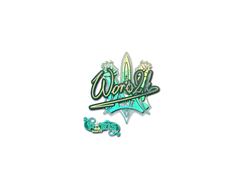 Sticker | Woro2k (Holo) | Paris 2023
