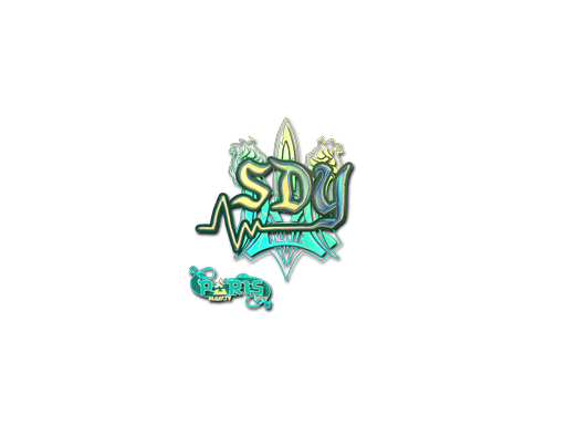 Sticker | sdy (Holo) | Paris 2023