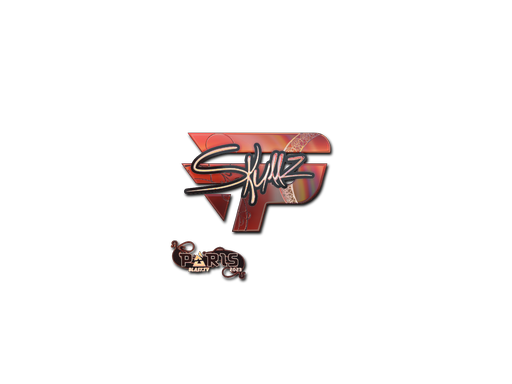 Sticker | skullz (Holo) | Paris 2023