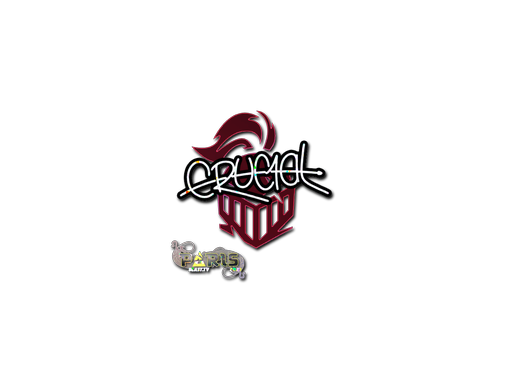 Sticker | CRUC1AL (Glitter) | Paris 2023