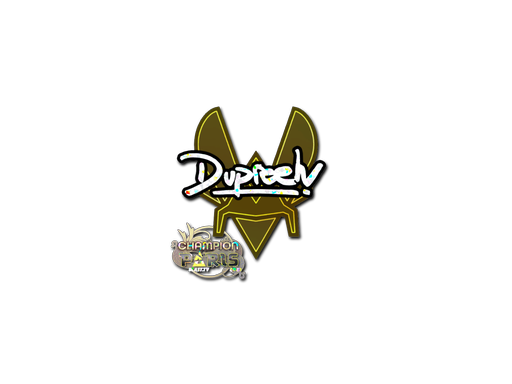 Sticker | dupreeh (Glitter, Champion) | Paris 2023