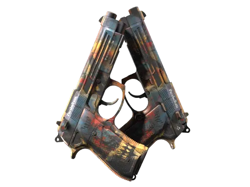 Dual Berettas | Hideout (Minimal Wear)