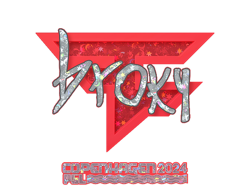 Sticker | broky (Glitter) | Copenhagen 2024
