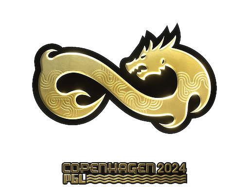 Sticker | Eternal Fire (Gold) | Copenhagen 2024