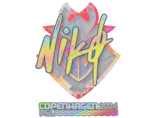 Sticker | NiKo (Holo) | Copenhagen 2024