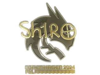 Sticker | sh1ro (Gold)