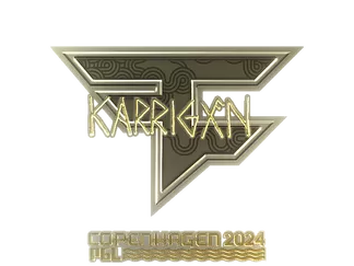 Sticker | karrigan (Gold)