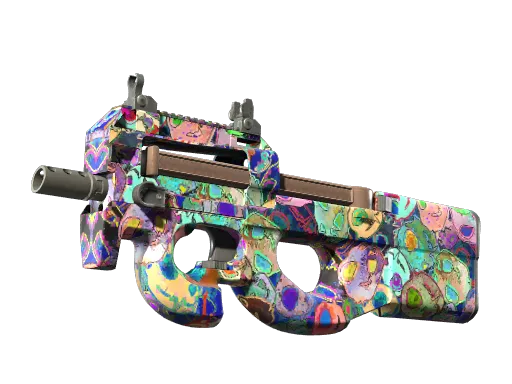 StatTrak™ P90 | Death by Kitty (Minimal Wear)