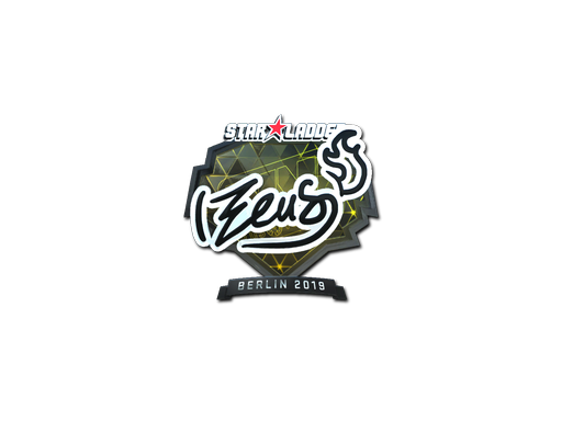 Sticker | Zeus (Foil) | Berlin 2019