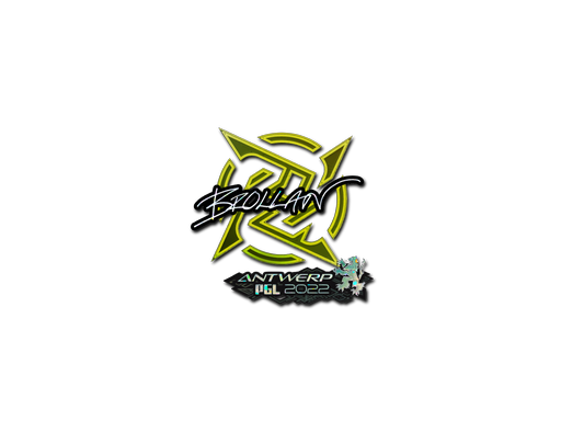 Sticker | Brollan (Glitter) | Antwerp 2022