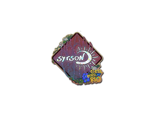 Sticker | syrsoN (Glitter) | Rio 2022